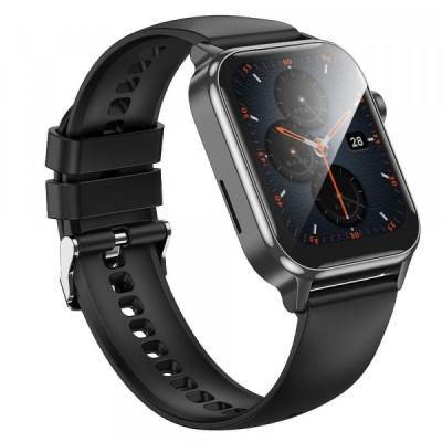 Smartwatch HOCO Y26 Call, Negru foto