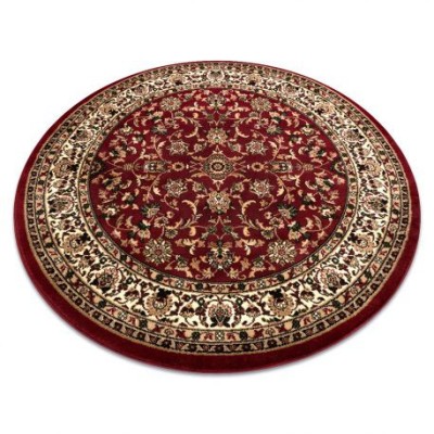 Covor Royal Adr cerc model 1745 vin roșu, cerc 120 cm foto