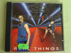 2 UNLIMITED - Real Things - C D Original ca NOU foto