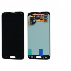 Display cu touchscreen Samsung Galaxy S5 G900, Original, Negru foto