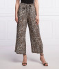 Pantaloni largi cu imprimeu leopard, multicolor, Liu Jo