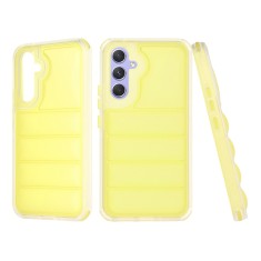 Husa Samsung Galaxy A54 Techsuit Wave Shield, galben foto