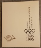 GRECIA JOCURI OLIMPICE 100 DE ANI ANIVERSARE SET COMPLET MNH