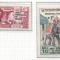 Laos 1960 Mi 103/04 overprint MNH - Anul Mondial al Refugiatilor
