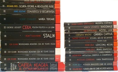 Procesul Comunismului, Editura Humanitas, Colectia 23 de VOLUME 1996-2003 (Stalin, Ceka, Boris Souvarine, Dumitru Ioanid, Cartea Neagra) foto