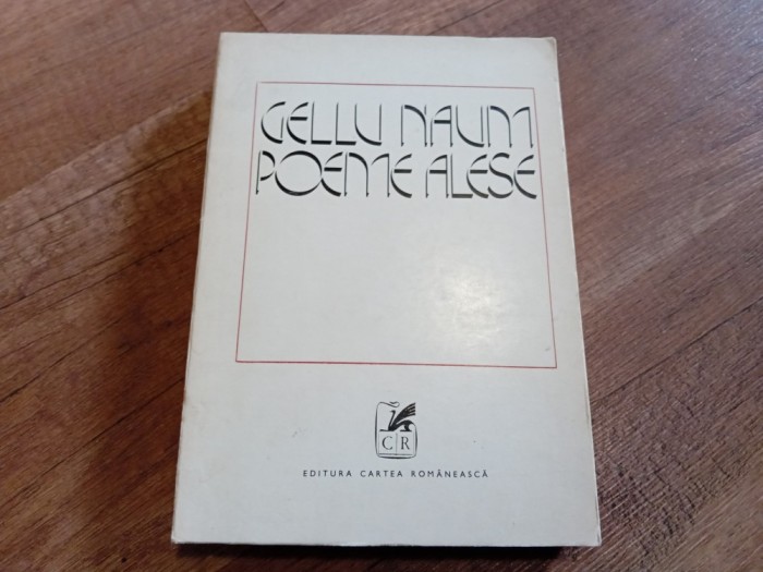 POEME ALESE de GELLU NAUM 1974