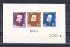 A11 TX7 12 - 1942 - Titu Maiorescu - colita nedantelata, Istorie, Nestampilat