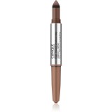 Clinique High Impact Shadow Play&trade; Shadow &amp; Definer creion pentru ochi duo culoare Double Latte 1,9 g