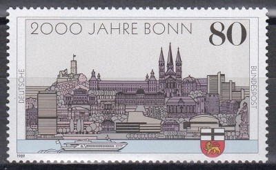 Germania 1989 - Bonn - Aniversarea a 2000 de ani, MNH foto