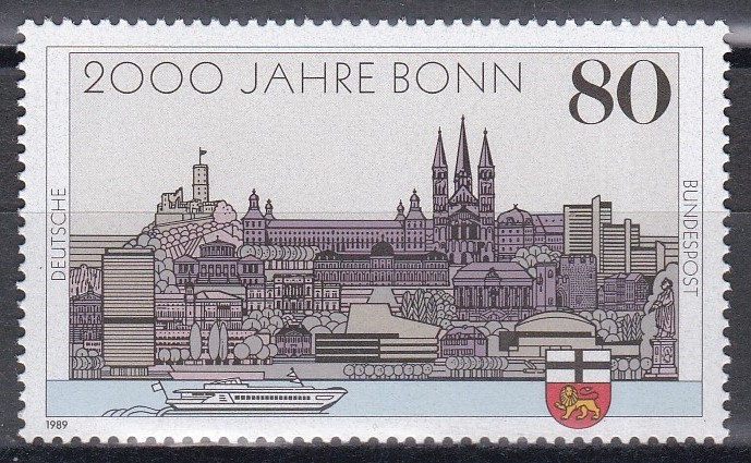 Germania 1989 - Bonn - Aniversarea a 2000 de ani, MNH