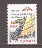 Monaco 2003 - Cea de-a 50-a aniversare a Yachtclubului Monaco, MNH, Nestampilat