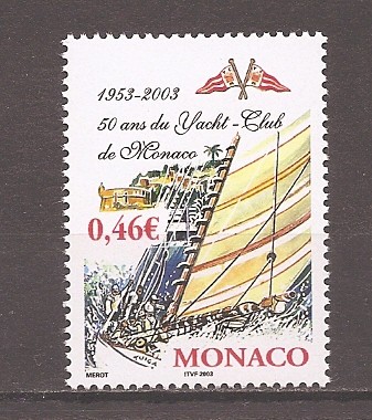 Monaco 2003 - Cea de-a 50-a aniversare a Yachtclubului Monaco, MNH