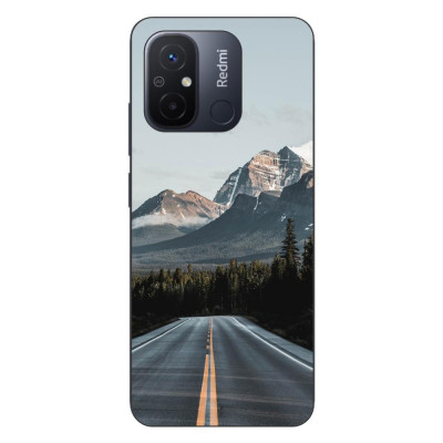 Husa compatibila cu Xiaomi Redmi 12C Silicon Gel Tpu Model Mountain Road foto