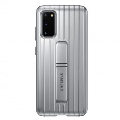 Husa Originala, Samsung Galaxy S20 5G, S20, Argintiu foto