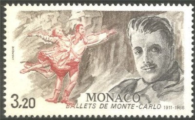 C4852 - Monaco 1986 - Arta neuzat,perfecta stare foto