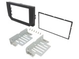 Cadru radio ACV Seat 2 DIN negru pentru instalare auto