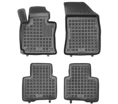 Covorase auto Ssangyong Korando, 03.2019-, negru; elastomer, RapidAuto foto