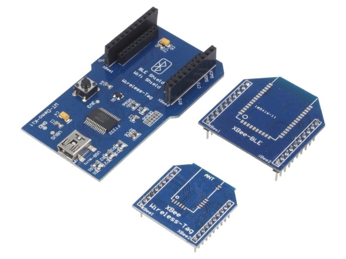 Kit evaluare XBee UART USB B mini WT51822-DK