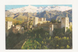 SP1 - Carte Postala - SPANIA - Granada, Alhambra y Sierra Nevada, Necirculata, Fotografie