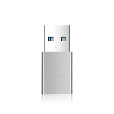 Adaptor USB-C la USB 3.0, 5Gbps, 2.4A Fixed, gri, FIXA-CU-GR foto