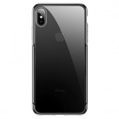 Husa iPhone XS Max 6.5&amp;#039;&amp;#039;Shining Series Argintie Neagra foto