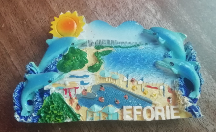 M3 C3 - Magnet frigider - tematica turism - Eforie - Romania 38