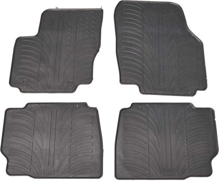 Set covorase auto din cauciuc Ford Mondeo 2007-2011 5 usi, Negru, Gledring, 4 buc.