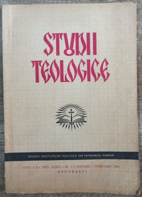 Studii teologice// ianuarie-februarie 1984 foto