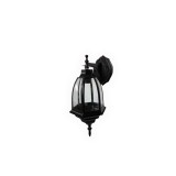 Felinar Negru Aplicat, 1*E27, dulie ceramica
