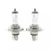 Set de 2 becuri Halogen H4, 55W, +50% Intensitate - LONG LIFE - CARGUARD