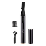 Trimmer Adler AD 2934b pentru spr&acirc;ncene, pieptene cu două fețe - 3,5/1,5 mm, perie, fără fir, negru