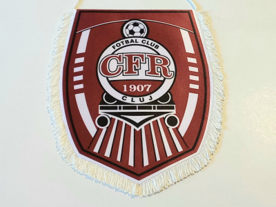 Fanion (de protocol-oficial) fotbal - CFR 1907 CLUJ foto