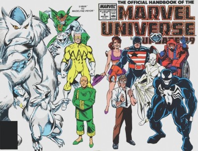 Official Handbook of the Marvel Universe Update &amp;#039;89 Omnibus foto