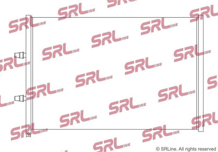 Radiator Mercedes Clasa C 14, Clasa CLS, Clasa E 16, Sl-Class, motor: 6.2 V8, fara rame plastic; radiator temperatura joasa; intrare/iesire conectare