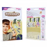 Set autocolante pentru tatuaje de dinozaur - 40 buc/pachet, Tytoo