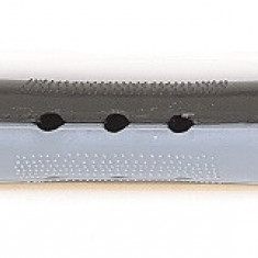 Set 12 bucati bigudiuri din plastic cu elastic pentru permanent Gri&albastru 60 mm x grosime 15 mm