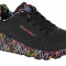 Pantofi pentru adidași Skechers Uno Lite 314976L-BKMT negru