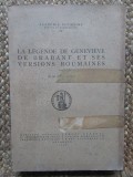 N. N. Condeescu - La legende de Genevieve de Brabant et ses versions Roumaines
