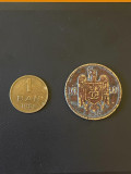 Vand moneda 10 lei 1930 si 1 ban 1952, ALL