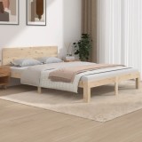 Cumpara ieftin Cadru de pat, 140x190 cm, lemn masiv de pin