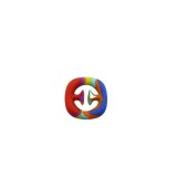 Jucarie senzoriala antistres cu ventuza de decompresie, antrenare antebrat, 3 ani, model 1, multicolor, Flippy