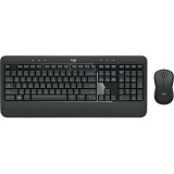 Kit tastatura + mouse Logitech MK540 Wireless, Negru