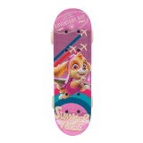 Skateboard Paw Patrol Fete, 43cm, Roti PVC, Rulmenti ABEC 5, Max 20kg, Pentru Incepatori, Protectie Obligatorie