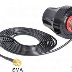 LTE ANTENNE SMA 2 DBI OMNIDIREKTIONAL SCHWARZ OUTDOOR 88749 DELOCK