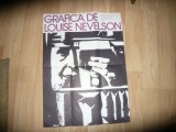 Afis 1977 - Expozitia Grafica Louise Nevelson - la Biblioteca Americana