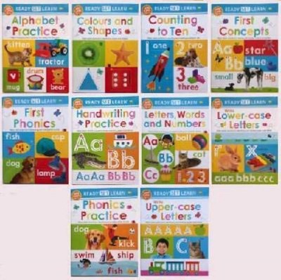 Wipe Clean Ready Set Learn 10 Early Learning Books Set Collection,Make Believe Ideas - Editura Make Believe Ideas foto