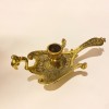 Sfesnic vintage sub forma de paun, din bronz