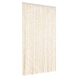 Cumpara ieftin Perdea pentru insecte, bej si alb, 100x230 cm, chenille