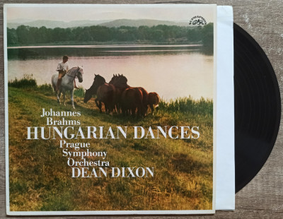 Johannes Brahms, Dean Dixon, Hungarian Dances// disc vinil foto