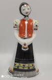 Figurina vintage din porțelan Hollohaza Ungaria